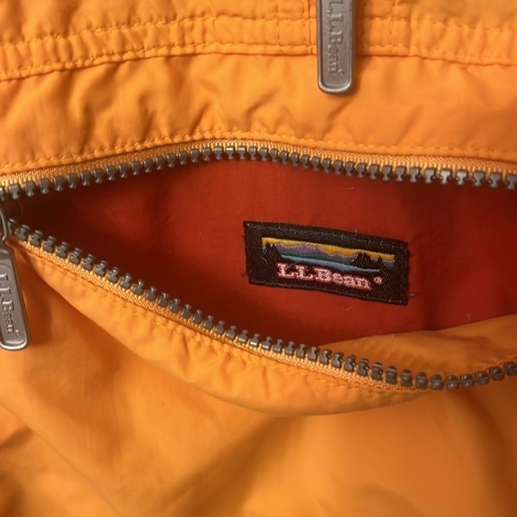 L.L. Bean Orange and Red Lightweight Jacket 310 - Picture 12 of 12